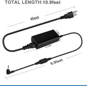 img 1 attached to ⚡️ Powerful 45W AC Adapter Charger Compatible with Lenovo IdeaPad 100S, 100, 110, 110S, 120, 120S, 130S, 310, 320, 510, 510S, 520, 710S, Chromebook N22, N23, N42, Yoga 710, Flex 4, 5 + Reliable Power Cord