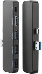 img 4 attached to 💻 RGEEK 5-in-1 USB Hub for PS5 Accessories - 1-Port Type C, 1-Port PS5 USB3.0, 3-Port USB2.0
