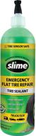 🔧 slime 10012 уплотнитель для ремонта проколов шин - аварийное решение для автотранспортных средств на автостраде | совместим с грузовиками/внедорожниками - безопасный, экологически чистый | бутылка 20 унций логотип