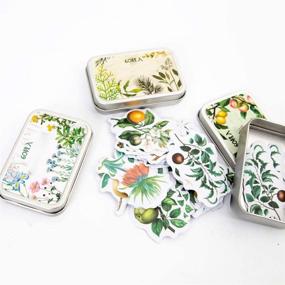 img 3 attached to Molshine 180pcs Flower Plant Stickers: Japanese Style Washi Tape Material for DIY, Personalization, and Decoration