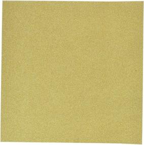 img 1 attached to ✨ POW Glitter Paper 12x12 - Solid Gold, American Crafts - Pack of 1