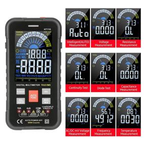 img 1 attached to HT116: High-Performance Digital Multimeter with NCV, TRMS, and Versatile Measuring Functions - Accurate AC/DC Voltage, Current, Resistance Measurement