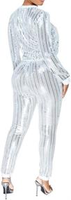 img 1 attached to 👚 Womens Outfit Legging Jogging Tracksuit: The Ultimate Women's Clothing Collection for Jumpsuits, Rompers & Overalls