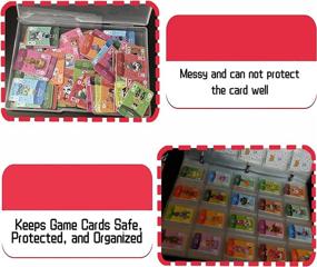 img 3 attached to 🎮 D DACCKIT 300 Pockets Binder Holder for Animal Crossing Mini Amiibo Cards - Organize and Protect Your ACNH NFC Tag Game Cards!