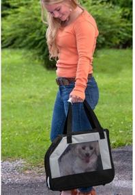 img 2 attached to 🐾 Pet Gear Carseat/Carrier for Cats and Dogs, Park Avenue: Convenient and Stylish Travel Solution