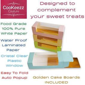 img 2 attached to Cookeezz Couture Paperboard Assorted Included Food Service Equipment & Supplies and Disposables