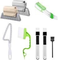 🧹 efficient cleaning solutions: kwork 8 pack hand-held groove gap cleaning tools set for sliding doors, windows, kitchen, and more logo