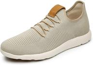 jieante lightweight men's athletic shoes: comfortable walking sneakers with insoles логотип