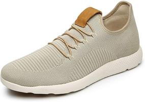 img 4 attached to JIEANTE Lightweight Men's Athletic Shoes: Comfortable Walking Sneakers with Insoles