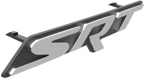 img 4 attached to Challenger Grille Emblem Nameplate 5030355AB