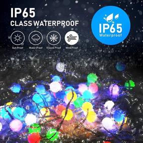 img 3 attached to FRANKEVER Smart Fairy String Lights - 32.8FT Waterproof Fairy Lights with Music Mode - Remote App Control RGB Color Changing Timer - Alexa & Google Home Compatible