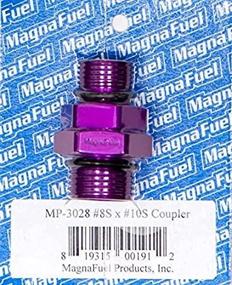 img 1 attached to MagnaFuel MP 3028 10AN Straight Coupler Fitting