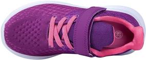 img 2 attached to Ultimate Performance: Lightweight and Breathable Athletic Girls' Running Sneakers