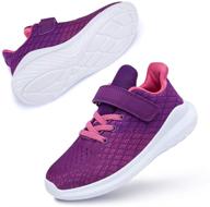 ultimate performance: lightweight and breathable athletic girls' running sneakers logo