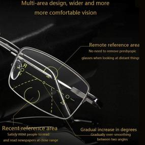 img 2 attached to 👓 Anti Blue-ray Multifocus Reader - Progressive Multifocal Computer Glasses