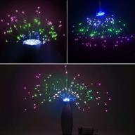 🎆 enhance your festive ambience with 2 pack firework lights - 148 colorful led fairy lights with 8 modes for christmas, home, patio, indoor and outdoor decorations! логотип