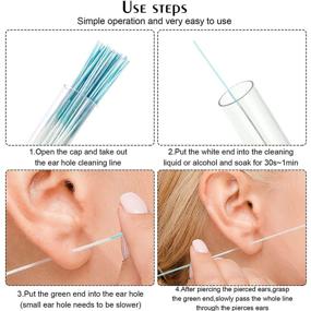 img 1 attached to Earrings Disposable Piercing Aftercare Cleaning Personal Care