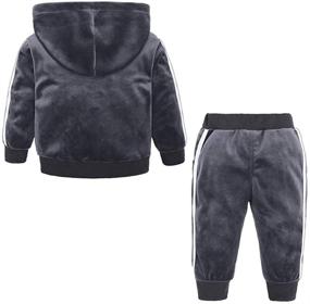 img 3 attached to 👦 Boys' Clothing and Active Wear: Kids Tales Tracksuit Sweatpants Outfits