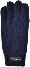 img 3 attached to Bruceriver XL Thinsulate Touchscreen Gloves & Mittens for Men - Ultimate Accessories!