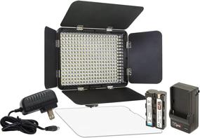 img 4 attached to VidPro LED 330X Переменный цвет камеры Видео