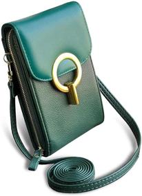 img 4 attached to TOPKULL Leather Crossbody Shoulder Removable Women's Handbags & Wallets in Crossbody Bags