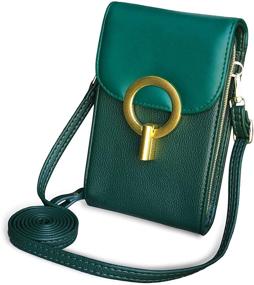 img 2 attached to TOPKULL Leather Crossbody Shoulder Removable Women's Handbags & Wallets in Crossbody Bags
