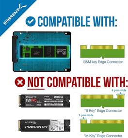 img 3 attached to 💾 Sabrent EC-M2SA: Boost Storage Performance with M.2 SSD to 2.5-Inch SATA III Adapter