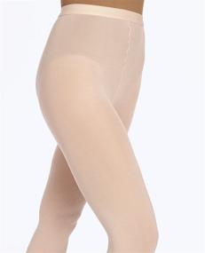 img 1 attached to Discover the Ultimate Comfort with Danskin Girls' Footless Tights!