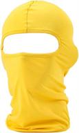 🏂 bluesunshine balaclava ultra thin lycra ski mask – full face mask for sun uv protection: ideal for motorcycle & cycling logo