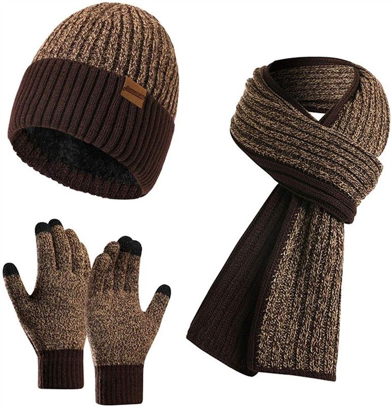 winter beanie touchscreen knitted honnesserry 로고