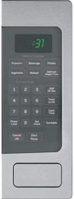 img 2 attached to GE Profile PEM31SFSS Countertop Microwave: Stylish and Efficient Kitchen Appliance