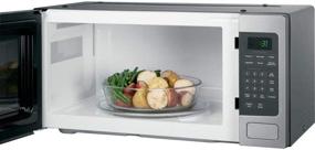 img 1 attached to GE Profile PEM31SFSS Countertop Microwave: Stylish and Efficient Kitchen Appliance