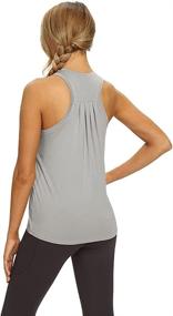 img 2 attached to 👚 Versatile Mippo Workout Tops: Stylish Flowy Athletic Yoga Shirts for Women