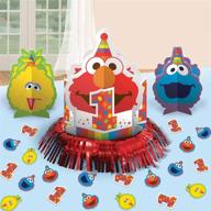 sesame street birthday decoration table logo