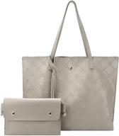 🏖️ keyre beach tassels shoulder purse - women's handbags and wallets for hobo bags logo