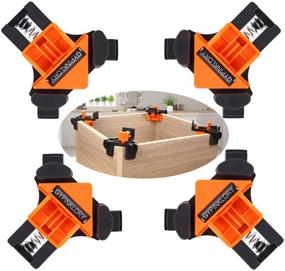 img 4 attached to Versatile Adjustable Degree Clamps for Precise Corner Woodworking