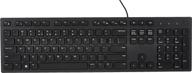 💻 dell wired keyboard - black kb216 (580-admt): enhanced typing experience logo