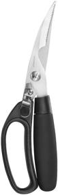 img 4 attached to 🔪 Heavy Duty Kitchen Shears & Scissors - All Purpose Poultry Shears for Food, Chicken, Meat, and Cooking with Spring-loaded Handle