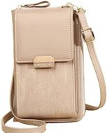 π± stylish and functional cell phone crossbody bag purse for women - small multi-pockets shoulder strap wallet with card holder slots logo