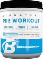 💪 maximize performance with bodybuilding signature pre workout powder: carnosyn, l-leucine, l-citrulline | powerful focus booster & performance fuel | blueberry lemonade flavor | 30 servings logo