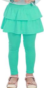 img 2 attached to 👧 RieKet Girls Leggings Skirt: Trendy Girls' Clothing with Leggings