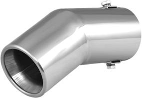 img 4 attached to Exhaust Tip Diameter Stainless Muffler