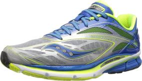 img 4 attached to Saucony Men's Cortana Running Shoes in Citron: Boost Your Performance!