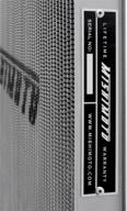 mishimoto mmrad-pre-97 performance aluminum radiator for honda prelude 1997-2001: enhanced cooling solution logo