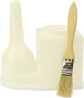 🔳 big horn 19040 30oz glue container with brush, in white логотип