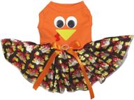 🦃 petitebella turkey face shirt: adorable brown turkeys tutu puppy dog dress логотип