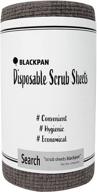 blackpan disposable antimicrobial non scratch dishwashing logo