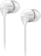 🎧 high-quality philips she3595wt/28 white in-ear headset with mic: your perfect audio companion logo