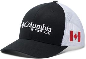 img 3 attached to 🧢 Columbia PFG Logo Mesh Snapback - High Crown