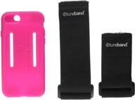 tuneband for iphone 8 - premium sports armband with straps & screen protectors (black) logo